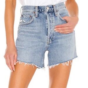 AGOLDE Riley Short in Snapshot